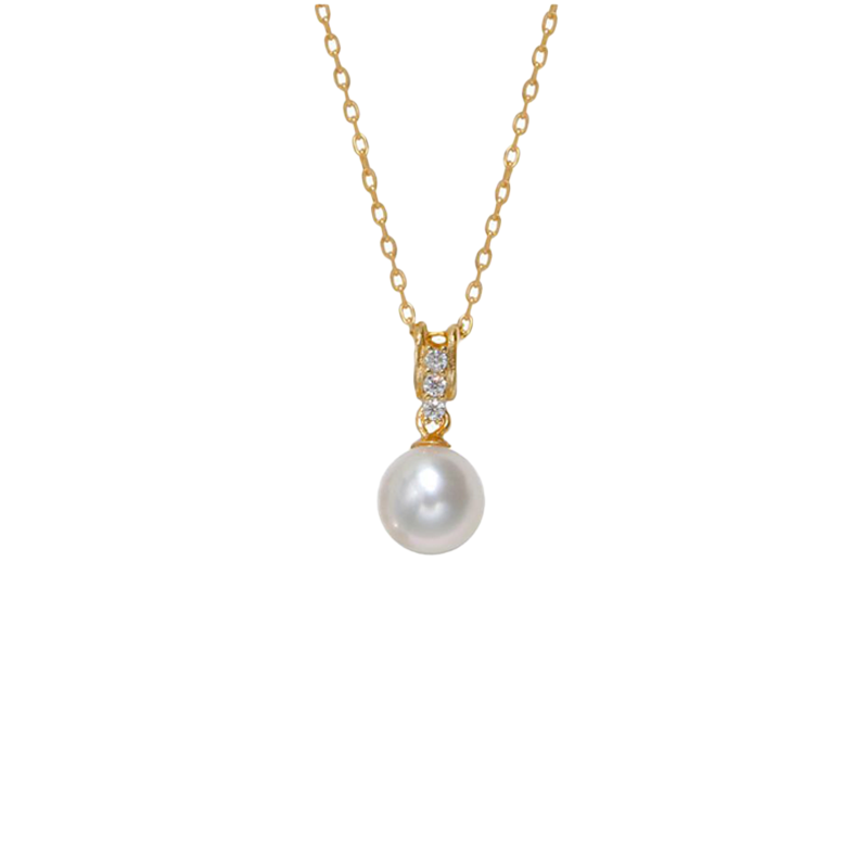 Pearl Pendant Necklace Annie