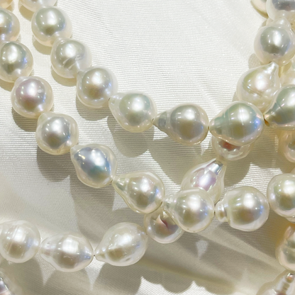 Baroque Drop Pearl Necklace Mandy