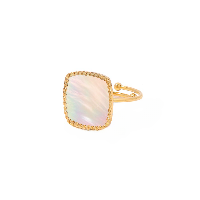 Mother of Pearl Adjustable Ring Vanessa 