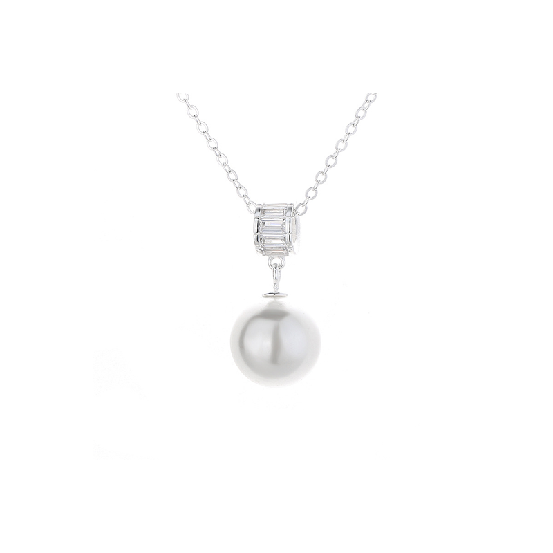 Pearl Pendant Necklace Lucinda