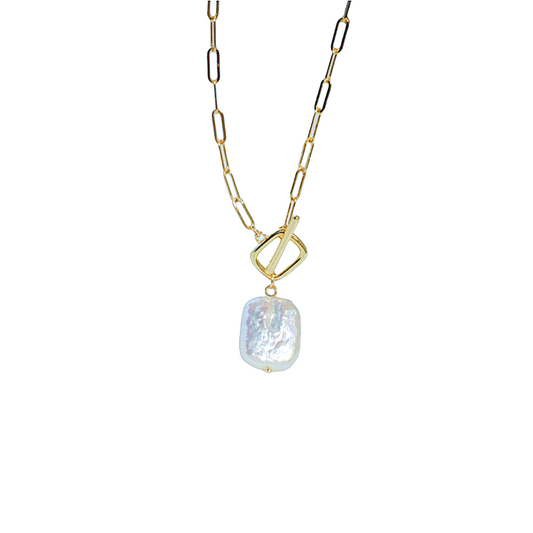 Pearl Pendant Necklace Rea