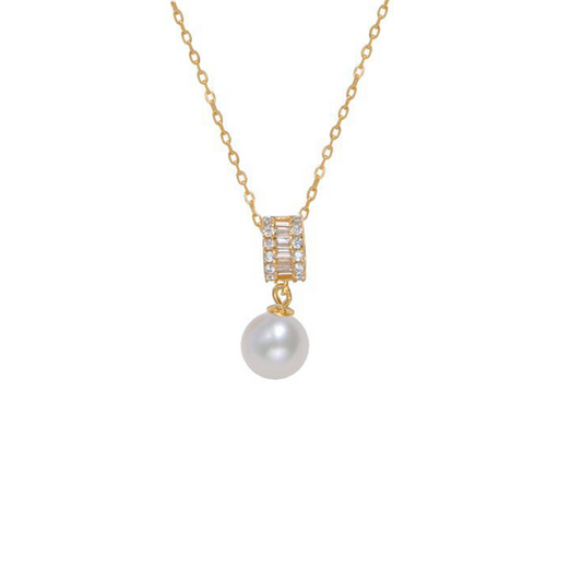 Pearl Pendant Necklace Lucinda