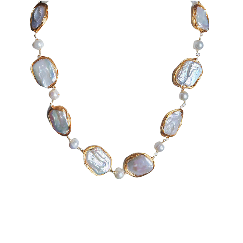 Baroque Pearl Necklace Felice