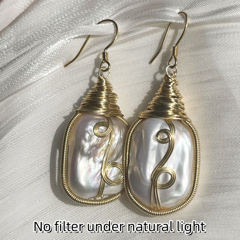 katrina earrings under natural light image